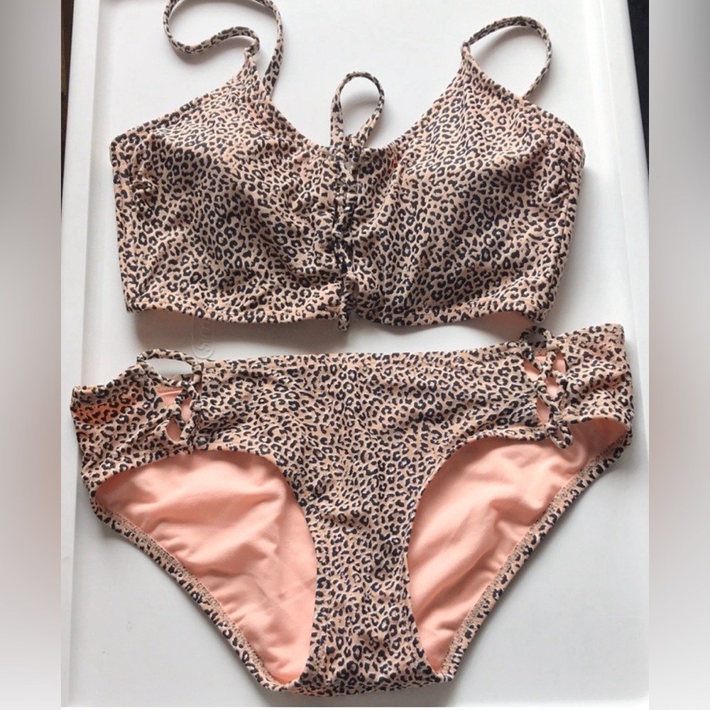 Xhilaration Leopard Print Bikini